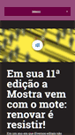 Mobile Screenshot of mostracurta.art.br