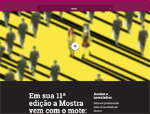 Tablet Screenshot of mostracurta.art.br